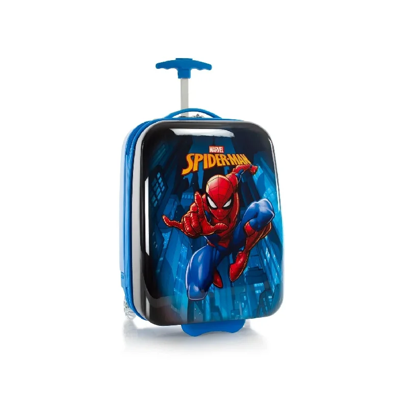 Suitcase with reinforced corners-Heys Marvel Kids Luggage - Spiderman