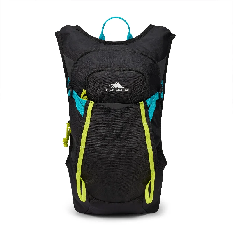 Backpacks for budget camping-High Sierra Hydrahike 2.0 8L Hydration Pack - Black