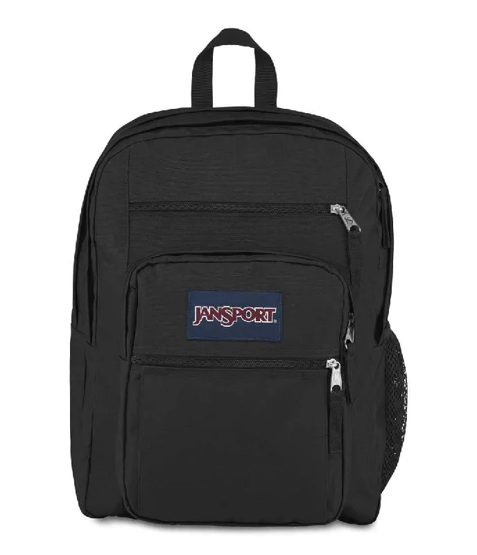 Backpacks with durable handles-JanSport Big Student Backpack - Black