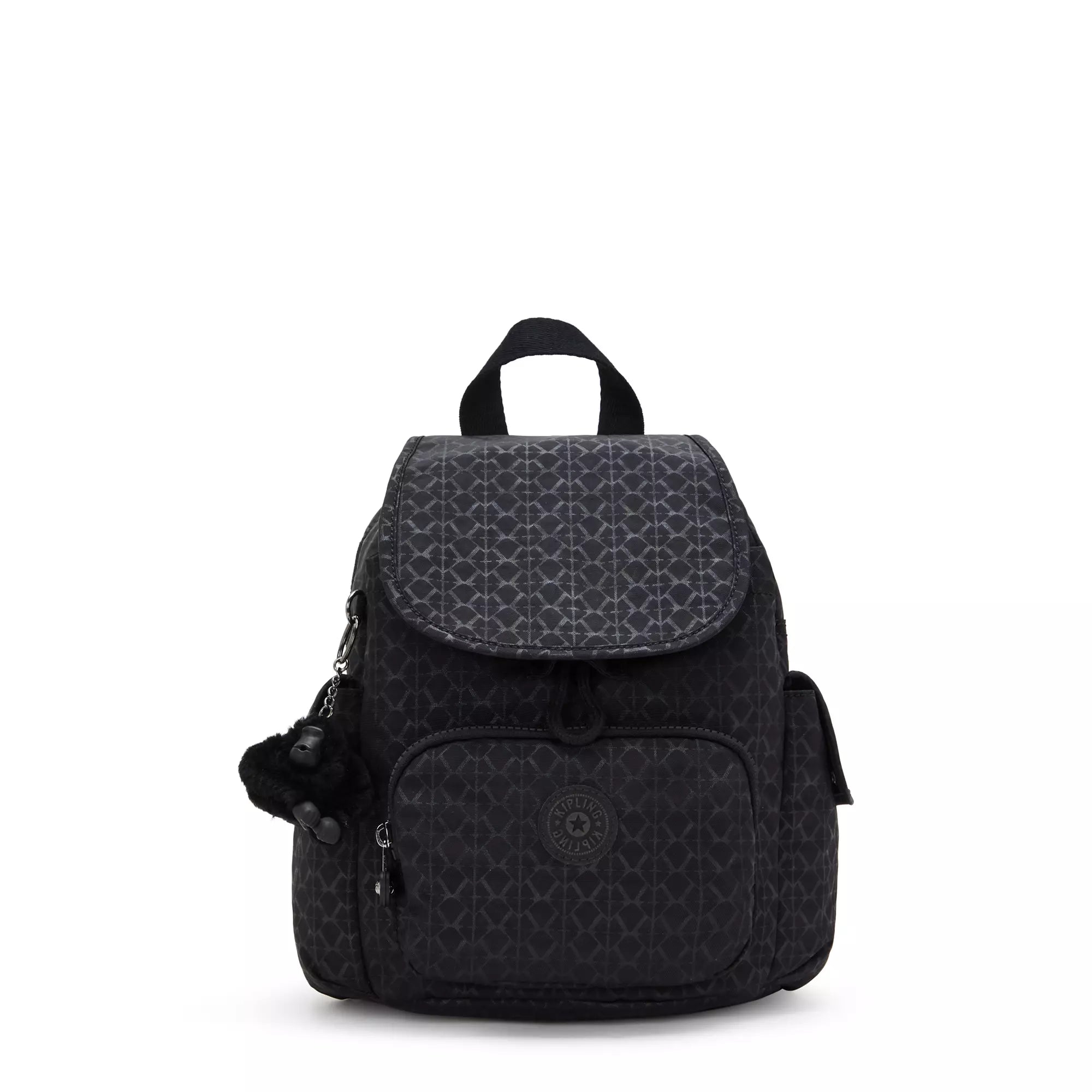 Backpacks for minimalist lifestyles-Kipling City Pack Mini Printed Backpack - Signature Embossed