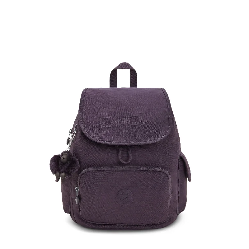 Backpacks for outdoor enthusiasts-Kipling City Pack Small Backpack - Ultimate Plum