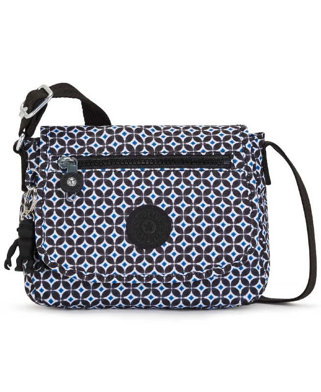 Best mini backpack for children-Kipling Sabian Printed Crossbody Mini Bag - Blackish Tile