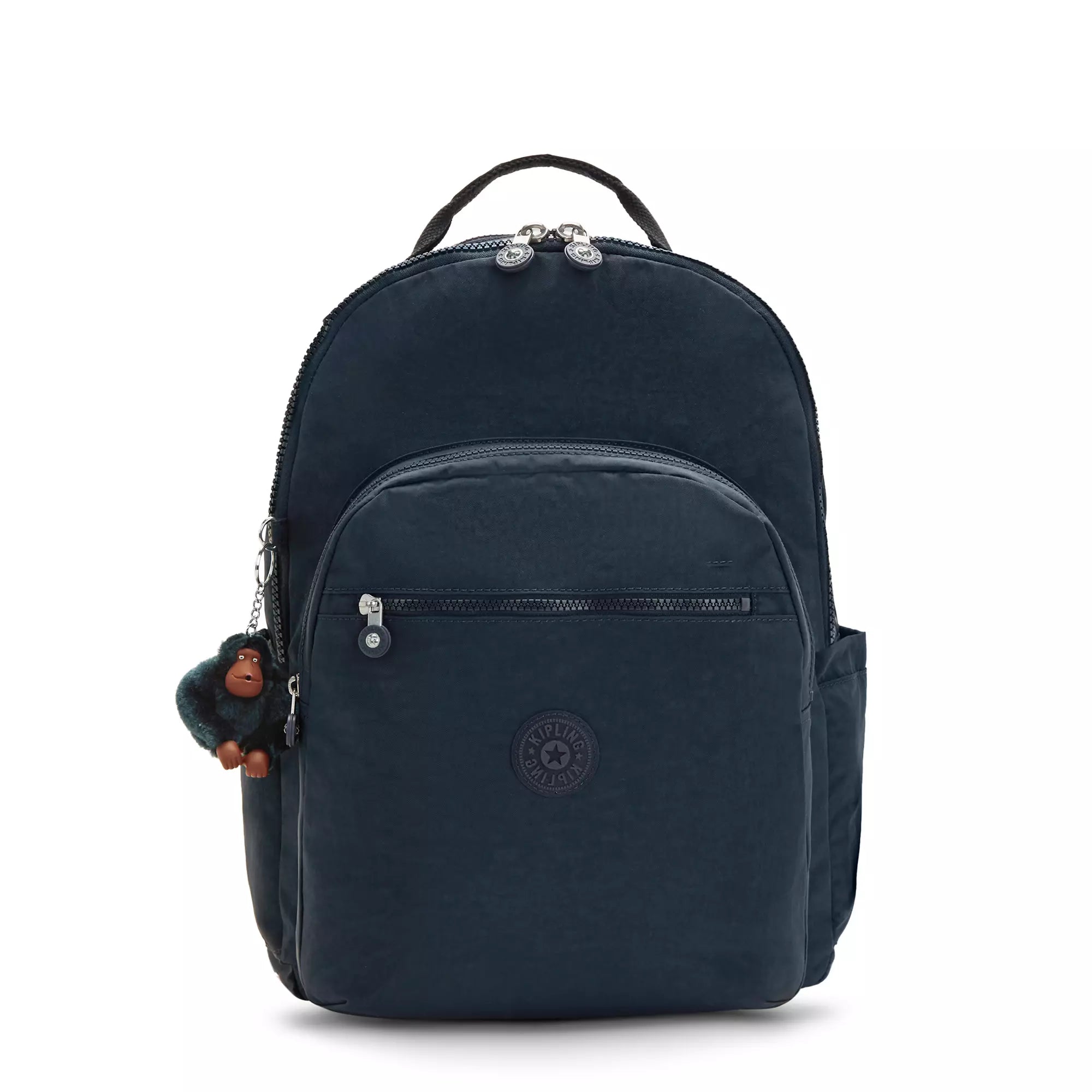 Backpacks for scenic hikes-Kipling Seoul Extra Large 17" Laptop Backpack - True Blue Tonal 2