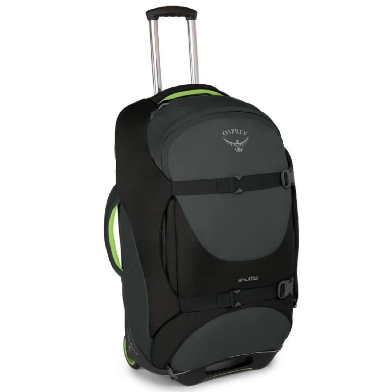 Suitcase with side pockets-Osprey Shuttle Wheeled 100L/30" - Travel - Gear Hauling