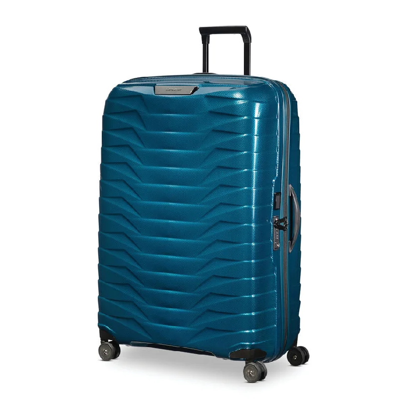 Suitcase for high-altitude vacations-Samsonite Black Label Proxis Spinner Large