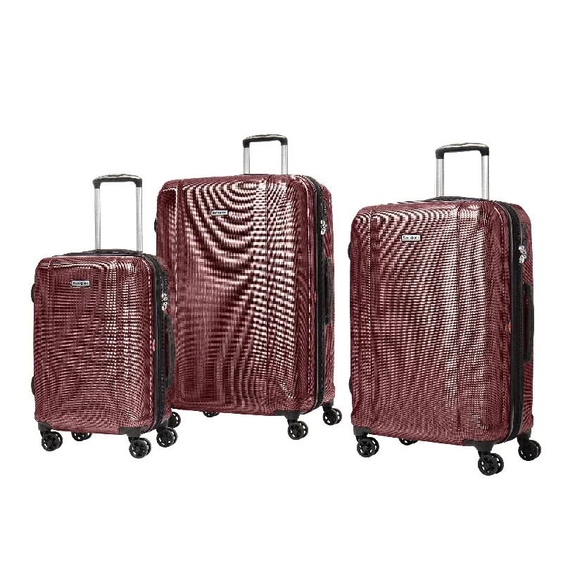 Small suitcase for kids-Samsonite Omni 3.0 - 3 Piece Spinner Expandable Luggage Set