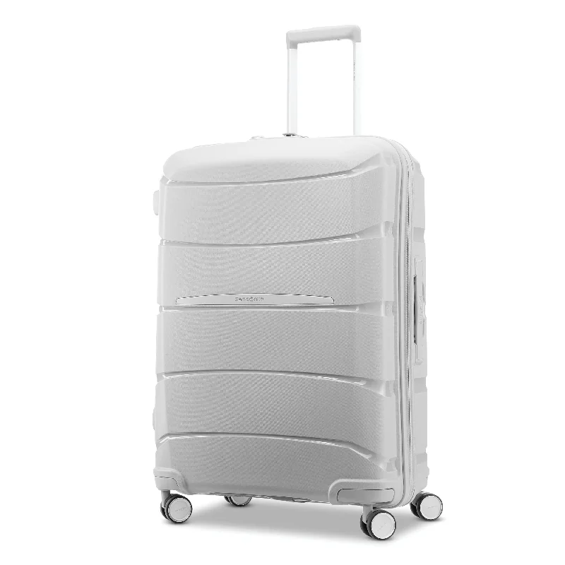 Suitcase for overnight vacations-Samsonite Outline Pro Medium Spinner Luggage