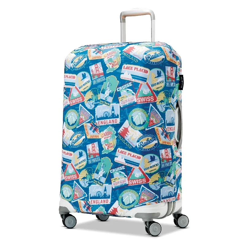 Suitcase for beach vacations-Samsonite Printed Luggage Cover XL