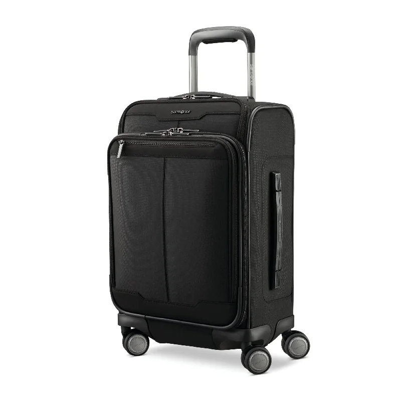 Suitcase with side access-Samsonite Silhouette 17 Spinner Softside 22" Carry-On