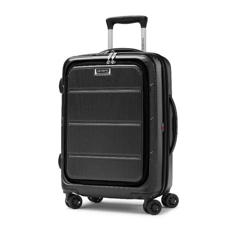 Compact suitcase for men-Samsonite Streamlite Pro Frontload Carry-on 15.6"