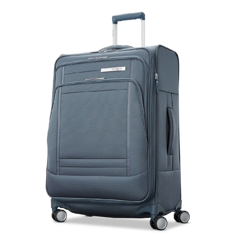 Suitcase with removable straps-Samsonite Uplift Softside Medium Spinner 152025