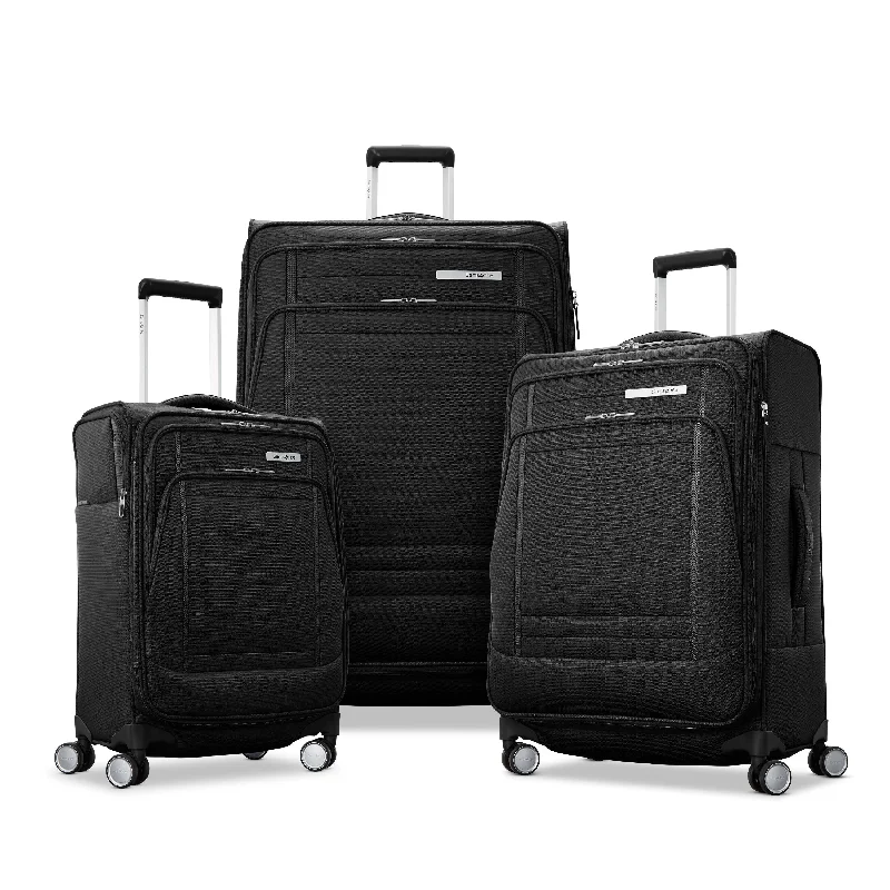 Suitcase for festivals-Samsonite Uplift Softside Spinner 3 Piece Set (CO/M/L)