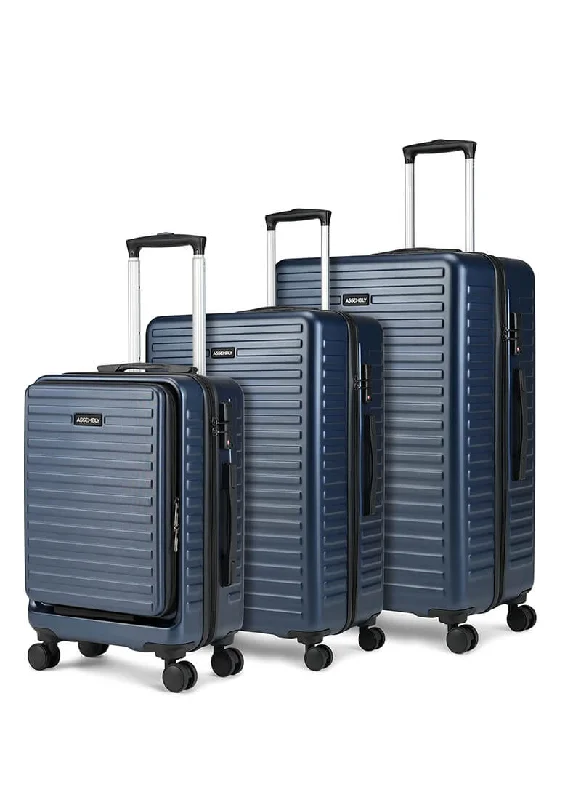 Affordable suitcase-StarkPro Combo | Blue | Set of 3 Luggage