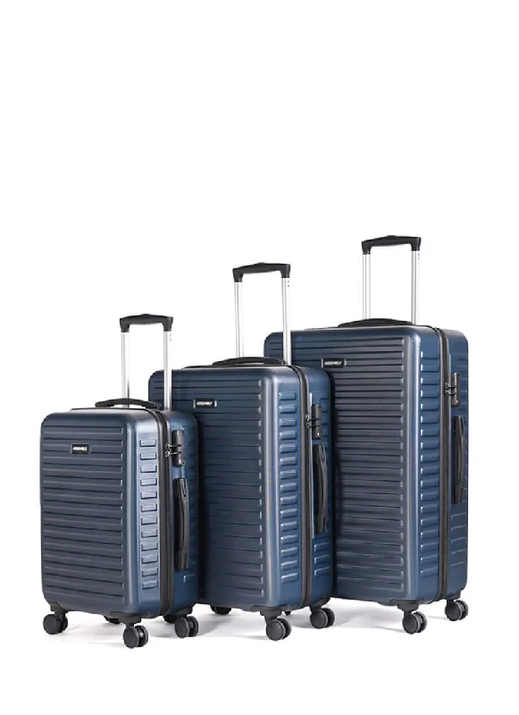 Suitcase for extreme travel-Stark Combo | Blue | Set of 3 Luggage