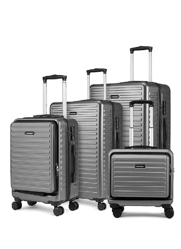 Small suitcase for carry-on-StarkPro Combo | Grey | Set of 4 Luggage