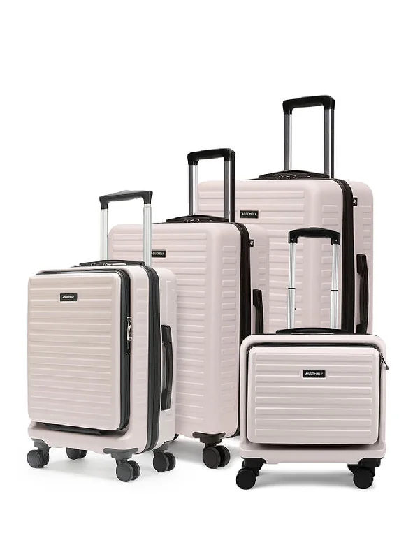 Suitcase for long flights-StarkPro Combo | Ivory | Set of 4 Luggage