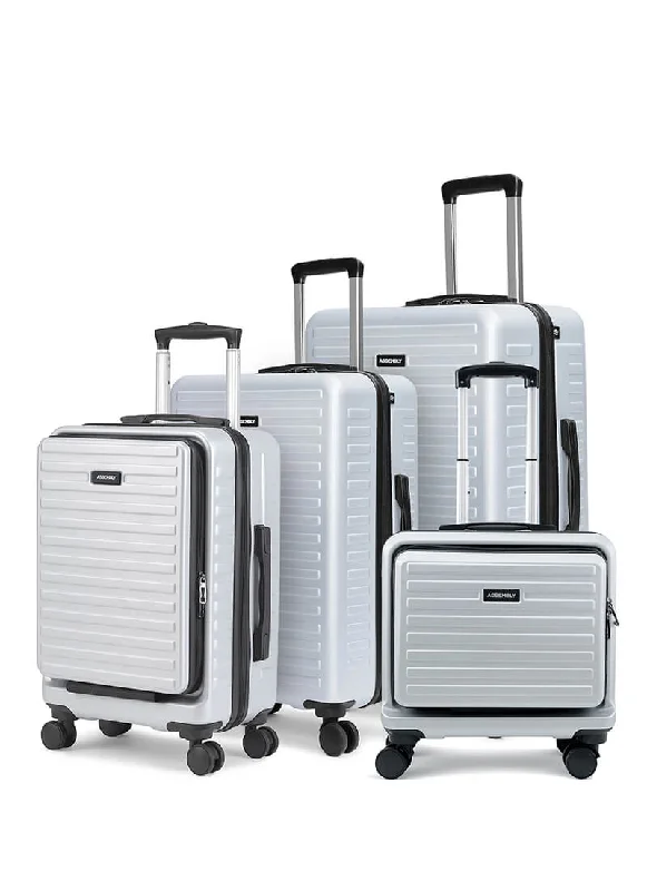 Insulated suitcase-StarkPro Combo | Silver | Set of 4 Luggage