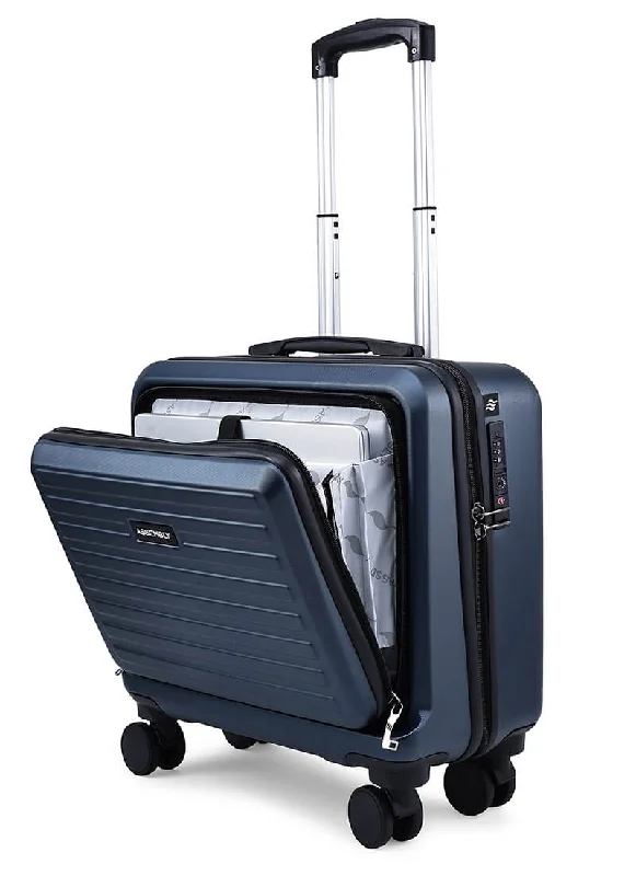 Suitcase with top grip-StarkPro Overnighter | Blue | Overnighter Hard Luggage