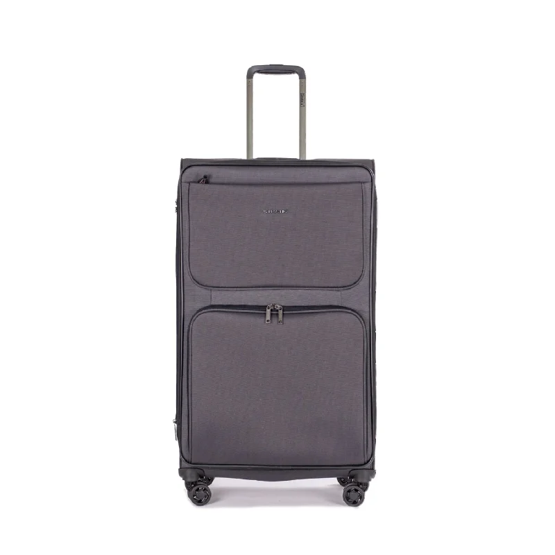 Suitcase for men-Stratic Bendigo Light + Suitcase L With Front Access Opening