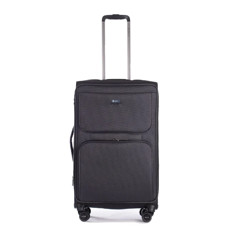 Suitcase for family travel-Stratic Bendigo Light + Suitcase M With Front Access Opening