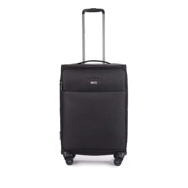 Best suitcase for international travel-Stratic Light + Suitcase M With Front Access Opening