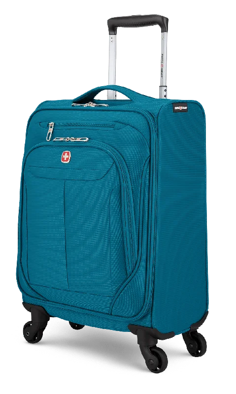 Durable suitcase for women-Swiss Gear Marumo Collection Carry-on Upright Luggage