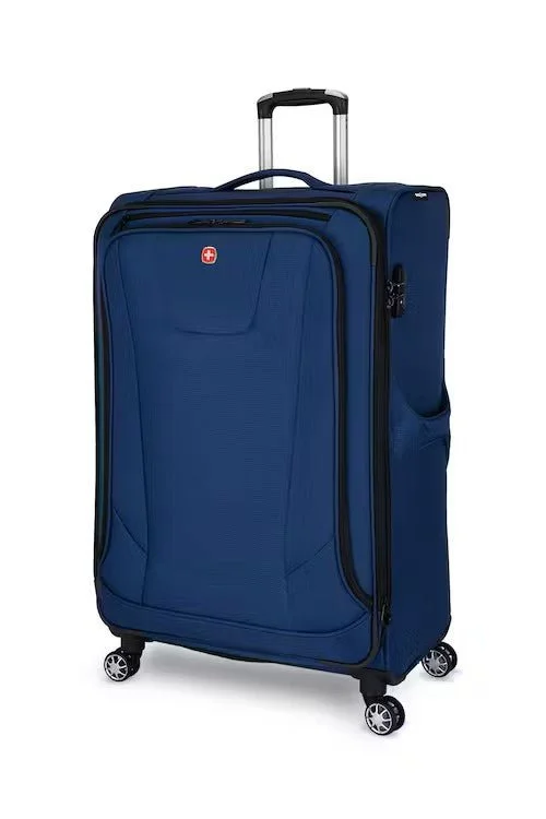 Lightweight suitcase for girls-Swiss Gear Neo Lite 3 29 Inch Poly Expandable Spinner Luggage