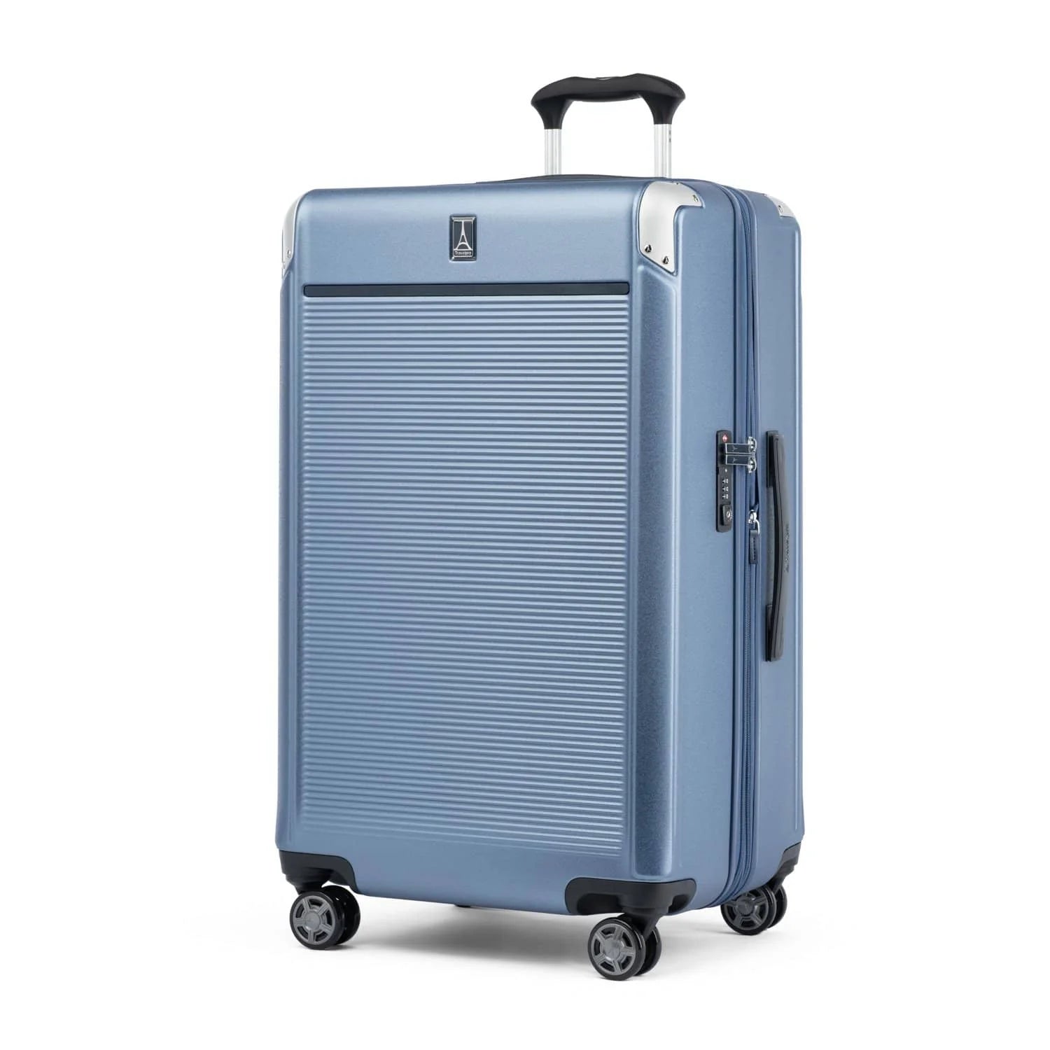 Travel suitcase with breathable lining-Travelpro Platinum® Elite Large Check-In Expandable Hardside Spinner Luggage