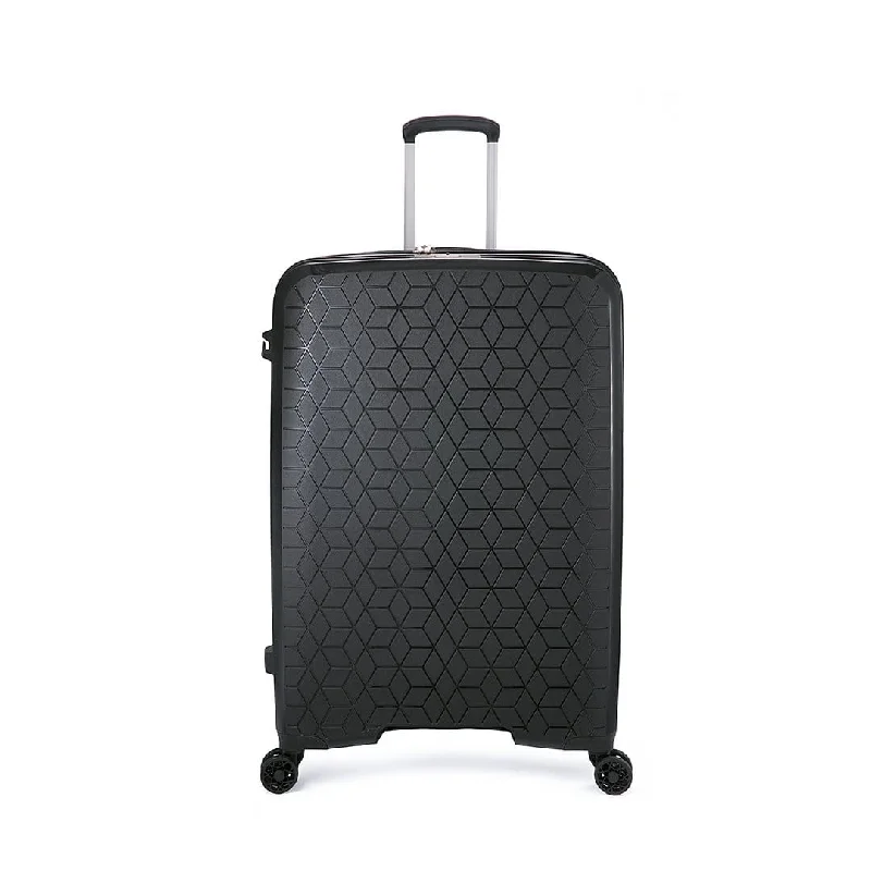 Suitcase with waterproof material-Verage Diamond Expandable 4 Wheel Spinner Luggage 29" Large