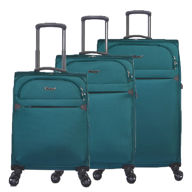 Expandable suitcase-Verage Flight III Spinner Luggage 3 Piece Set (18.5" + 24" + 28")