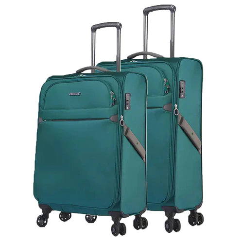 Suitcase for frequent flyers-Verage Flight III Softside Luggage 2 Piece Set (24" & 18.5")