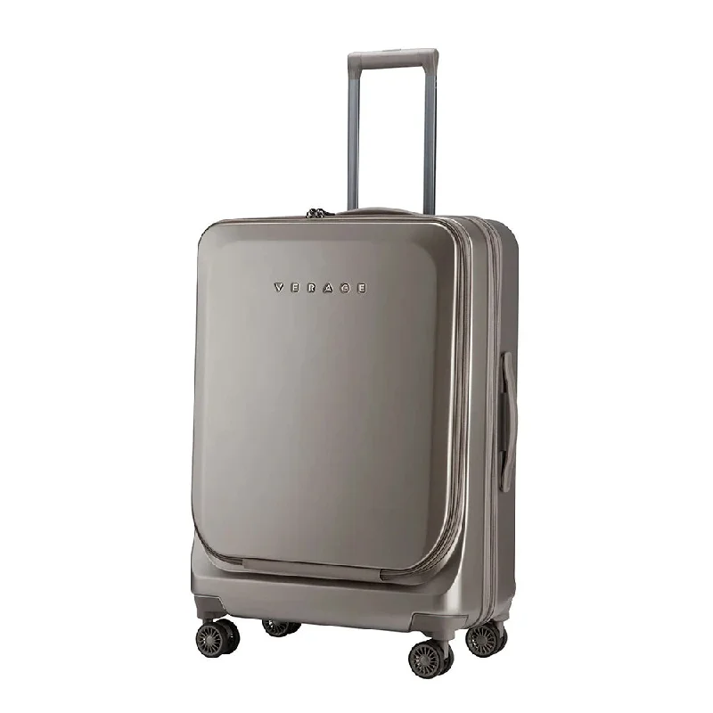 Travel suitcase for minimal travel-Verage® Leader II Hardside Anti-Bacterial Luggage 25" Medium