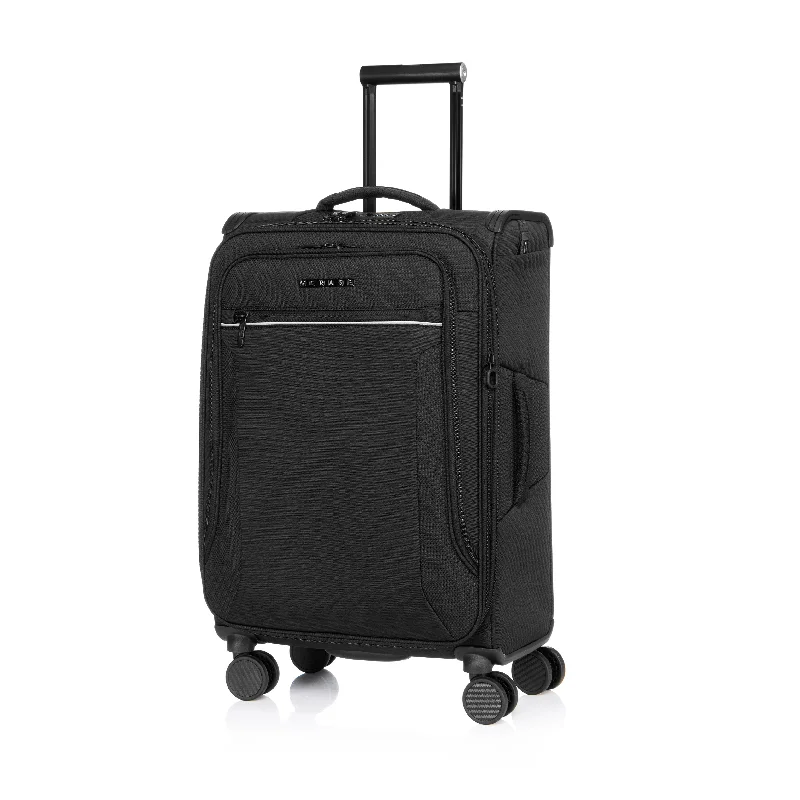 Affordable suitcase for men-Verage Toledo III Anti-Bacterial Softside Luggage 24" Medium