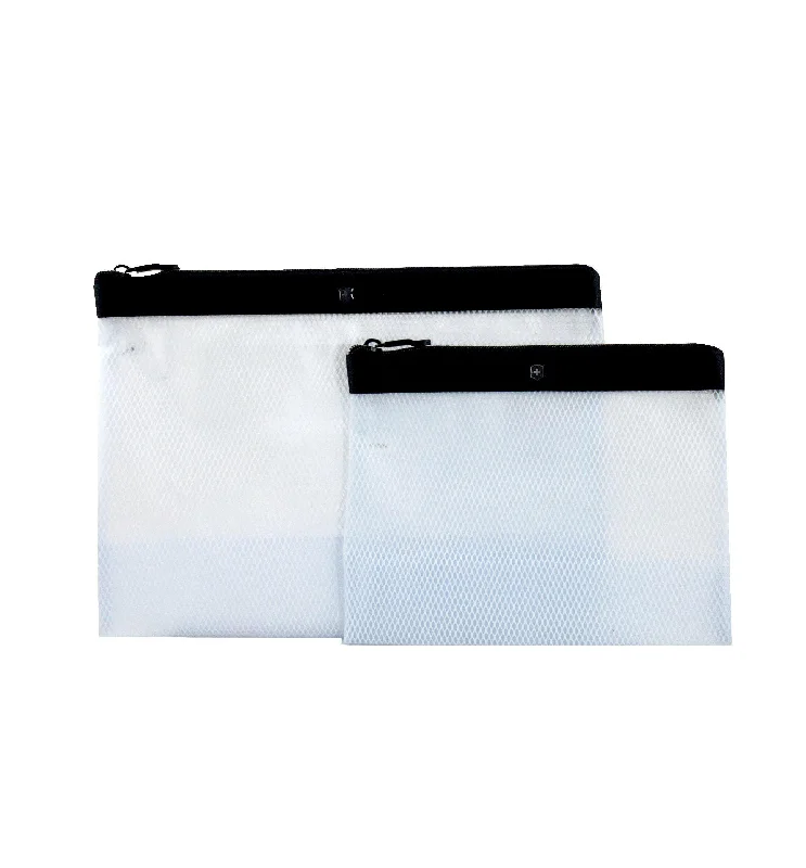 Suitcase with clothing straps-Lifestyle Accessories 4.0 Set of Two Spill-Resistant Pouches