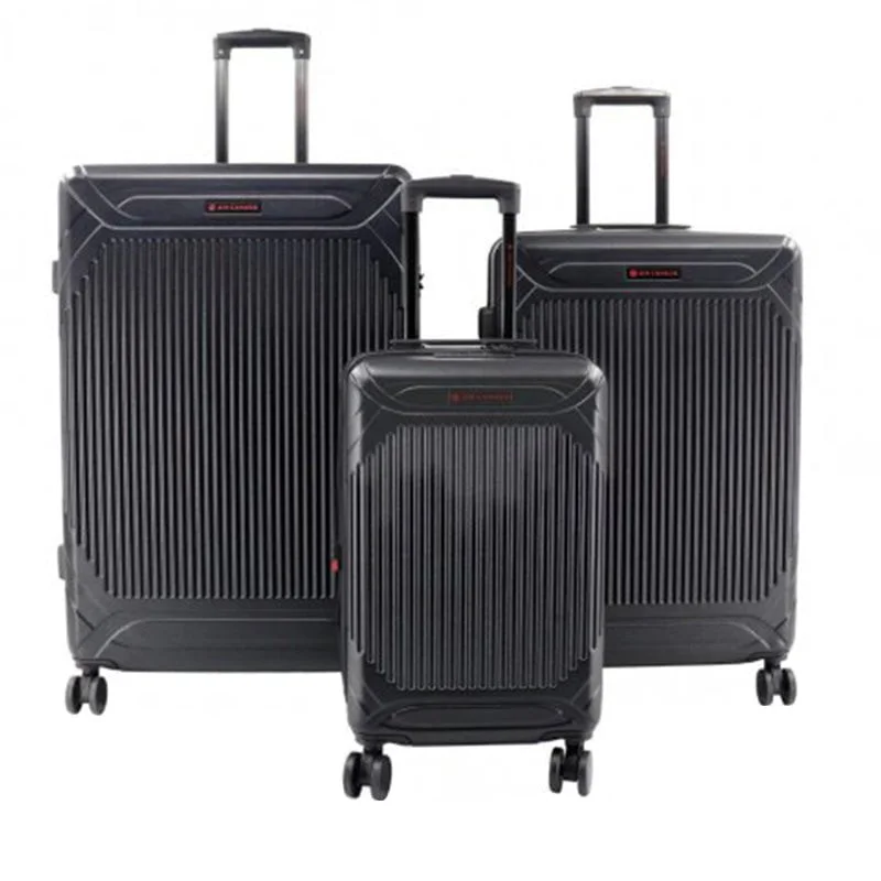 Suitcase for business trips-Air Canada Milan 3 Piece Hardside Expandable Luggage Set