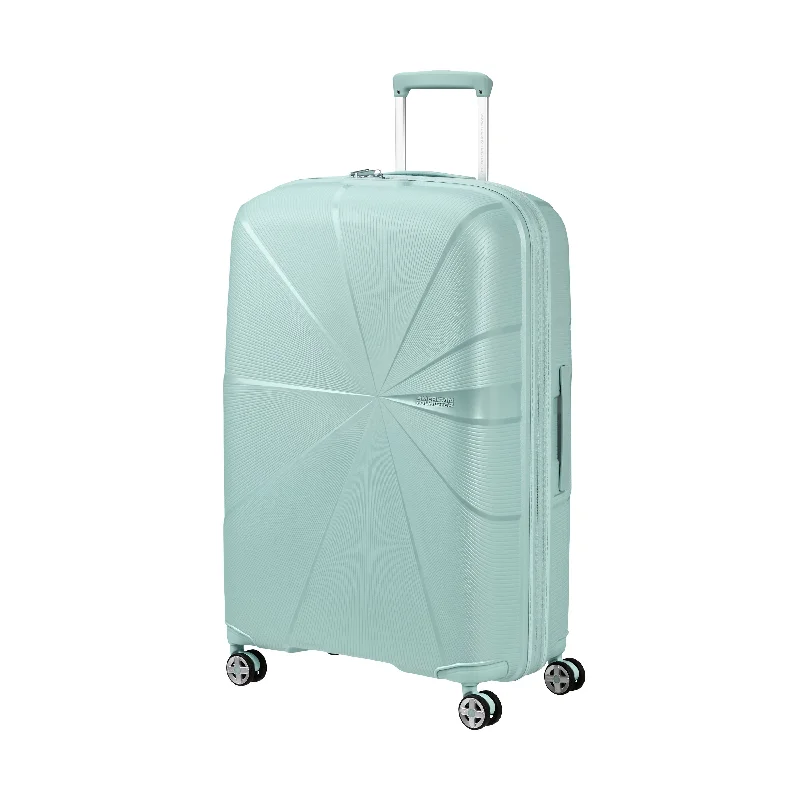 Travel suitcase with laptop holder-American Tourister StarVibe Spinner Large Expandable Luggage