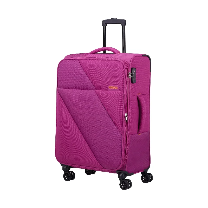 Lightweight suitcase for girls-American Tourister Sun Break Expandable Spinner Medium Luggage