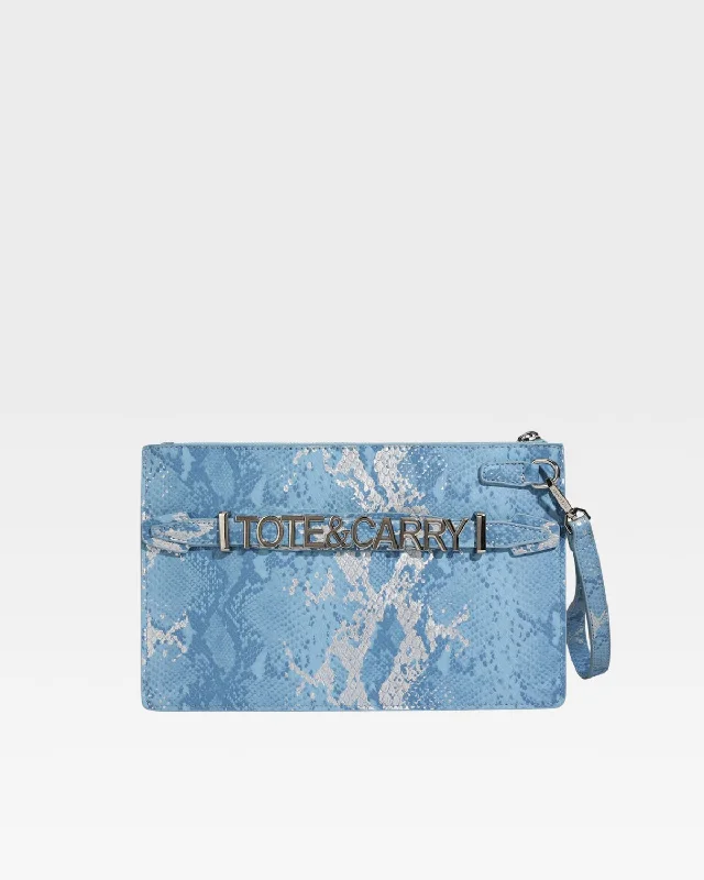 Handbag Berlin edge-PY Clutch Handbag in Blue