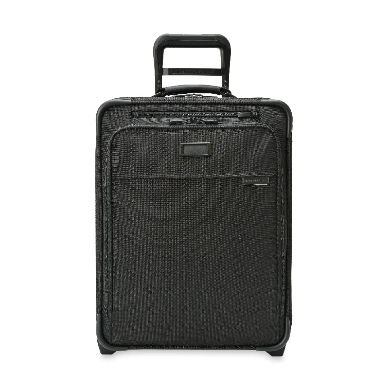 Suitcase for luxury travel-Briggs & Riley NEW Baseline Global 2-Wheel Carry-On Luggage