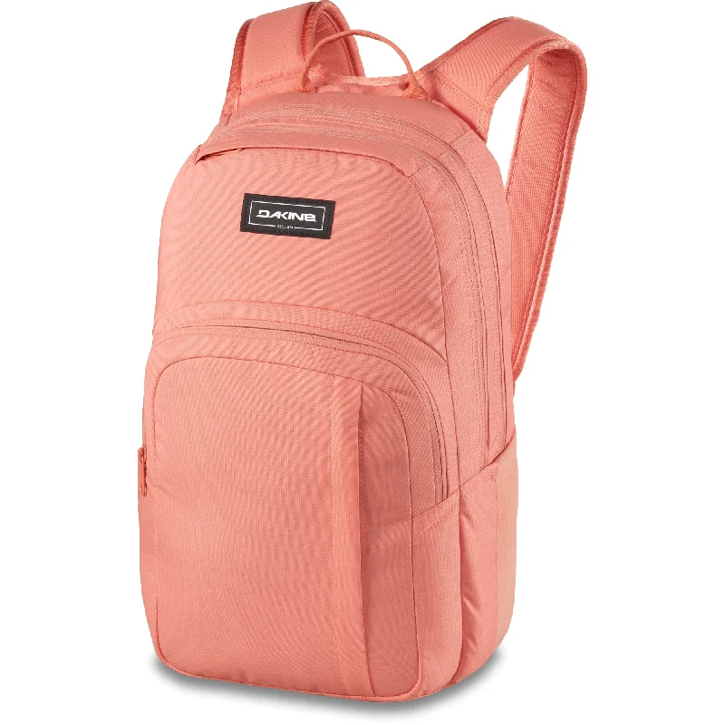 Backpacks with water-resistant zippers-Dakine Campus M 25L Laptop Backpack - Crabapple