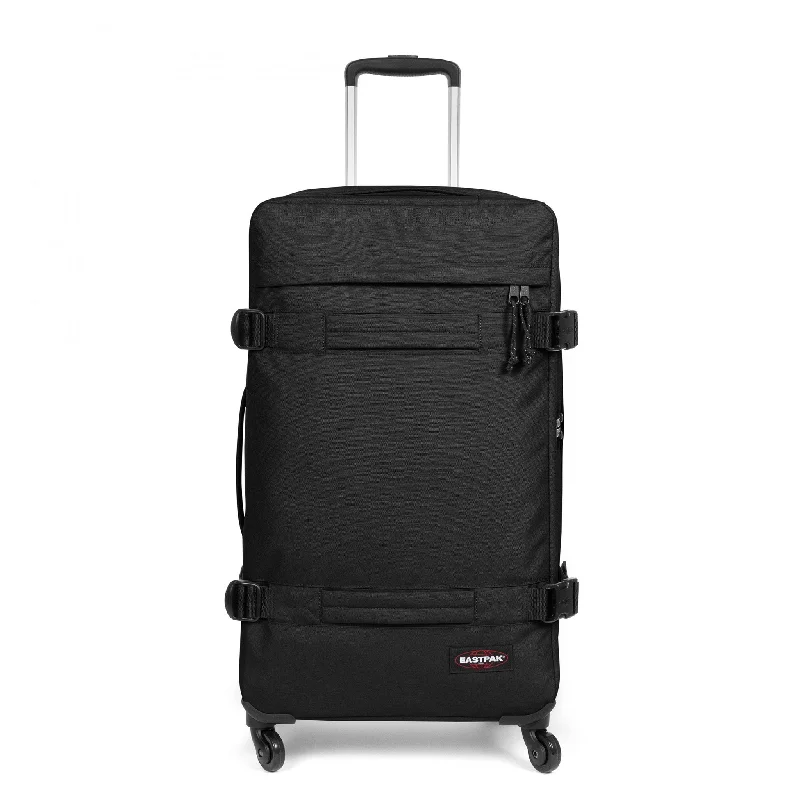 Travel suitcase with hidden pocket-Eastpak Transit'R 4 M - Black