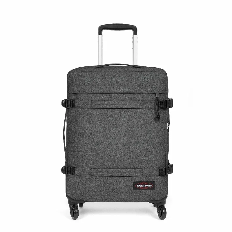 Suitcase for cross-country travel-Eastpak Transit'R 4 S - Black Denim