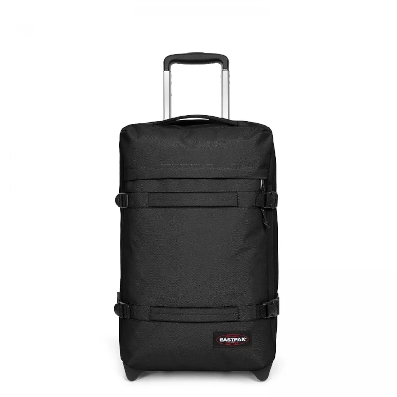 Travel suitcase with side compartments-Eastpak Transit'R S - Black