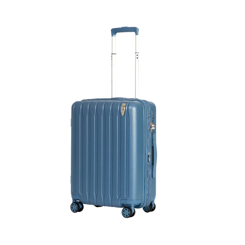 Travel suitcase for nature lovers-Explorer Globetrotter Carry-On Expandable Polycarbonate Luggage