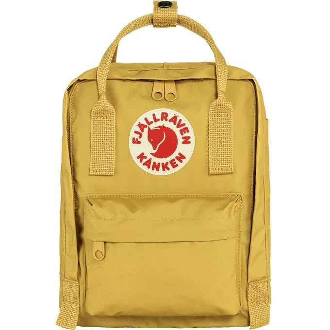 Backpacks with breathable straps-Fjallraven Kanken Mini Backpack - Kantarell