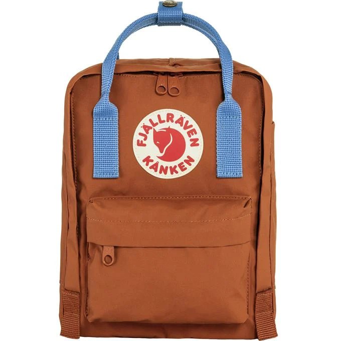 Backpacks for rugged adventures-Fjallraven Kanken Mini Backpack - Terracotta Brown-Ultramarine