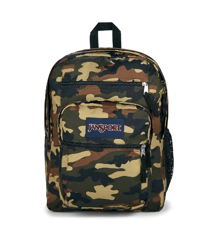 Backpacks for mountain climbing-JanSport Big Student Backpack - Buckshot Camo