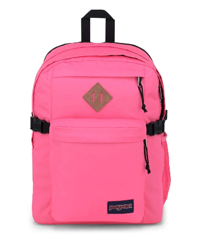 Backpacks for daily commutes-JanSport Main Campus Backpack - Posh Pink