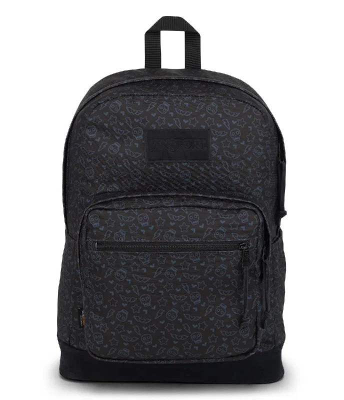 Backpacks for hiking trips-JanSport Right Pack Backpack - Subtle Skull