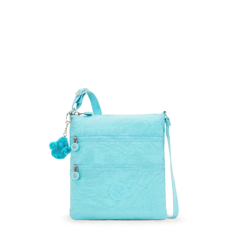 Mini backpack for travel gear-Kipling Keiko Crossbody Mini Bag - Deepest Aqua